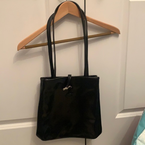 Longchamp Black Shoulder Bag - Picture 1 of 14